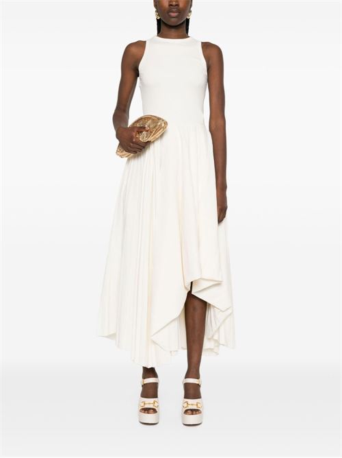 Abito midi asimmetrico ALEXANDER MCQUEEN | 814517QLAED9015